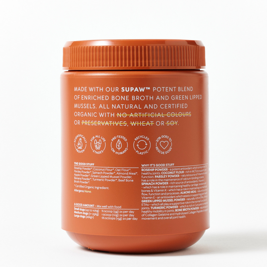 Australian Pet Organics Hip and Joint Supplement 240g | 480g