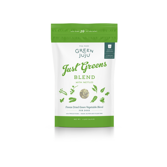 Green Juju Just Greens freeze-dried organic vegetable blend