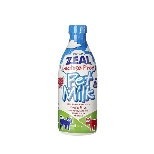 Zeal Lactose-Free Pet Milk for Cats & Dogs 380ml | 1L