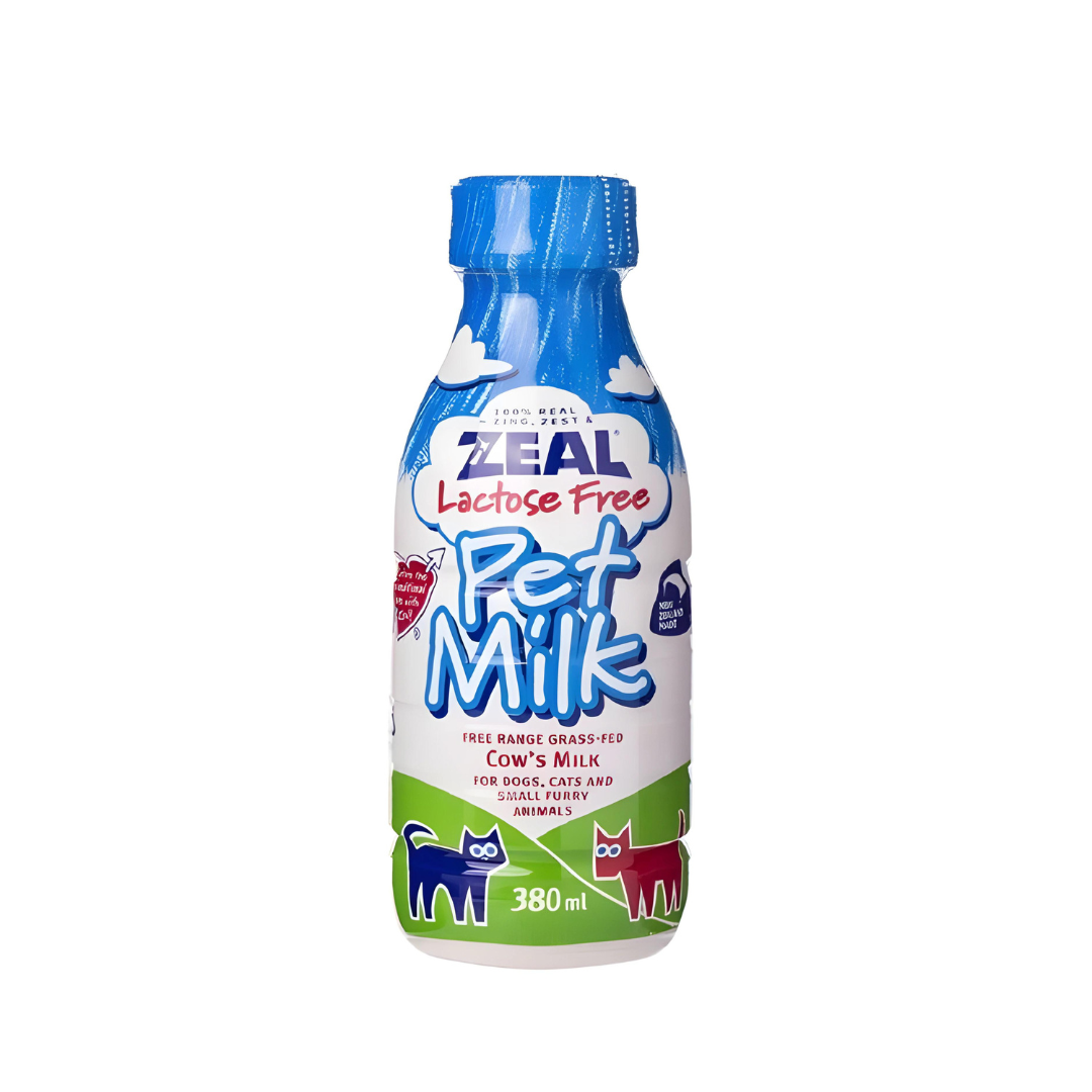 Zeal Lactose-Free Pet Milk for Cats & Dogs 380ml | 1L