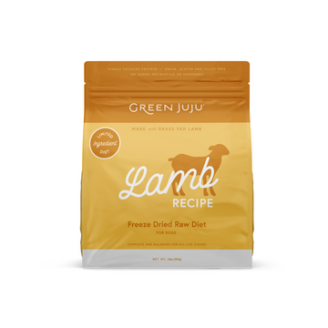 Green Juju Lamb Recipe Freeze Dried Raw 14oz