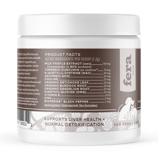 Fera Pets Liver Support for Dogs and Cats 2.5oz