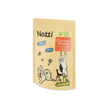 Notti Chicken Breast Freeze-Dried Fillets pack (50g)