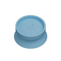 Notti Living 001 pet food bowl stand in Daydream, a raised blue stand with a wide non-slip base and embossed Notti Living logo