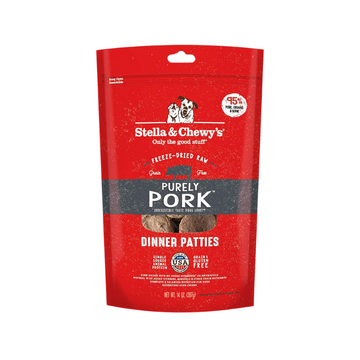Stella & Chewy's Dog Freeze Dried Dinner Patties - Purely Pork 14oz
