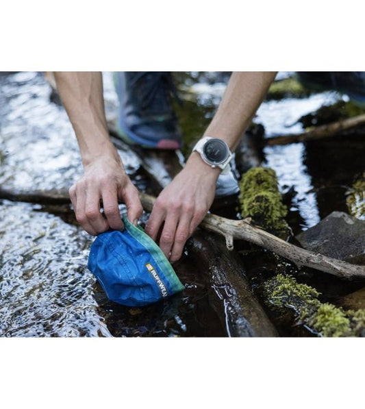 Ruffwear Trail Runner™ Lightweight Compact Bowl - Blue Pool