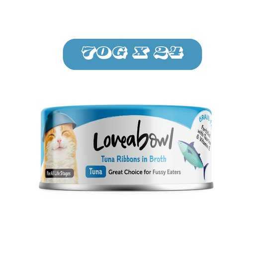 Loveabowl Cat Tuna Ribbons in Broth