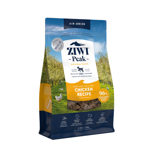ZIWI Peak Air-Dried Free-Range Chicken Dog Food 1kg bag front