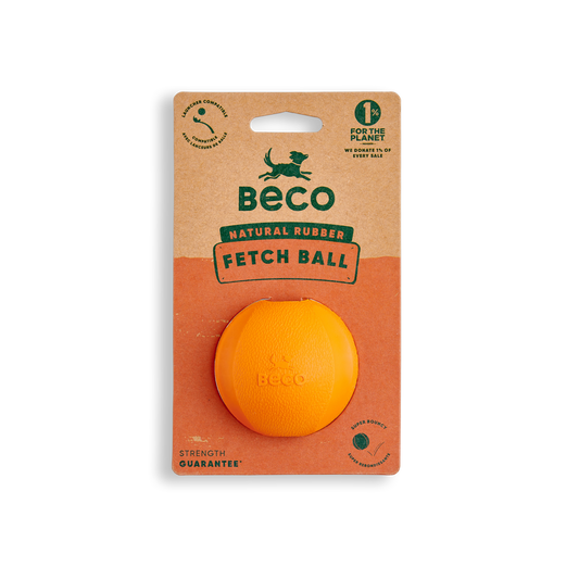 Beco Fetch Ball - Orange