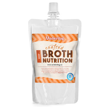 Underdog Frozen Beef Bone Broth for Dogs & Cats 350ml