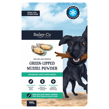 Bailey+Co New Zealand Freeze Dried Advanced Joint Supplement (Green-Lipped Mussel Powder) 150g