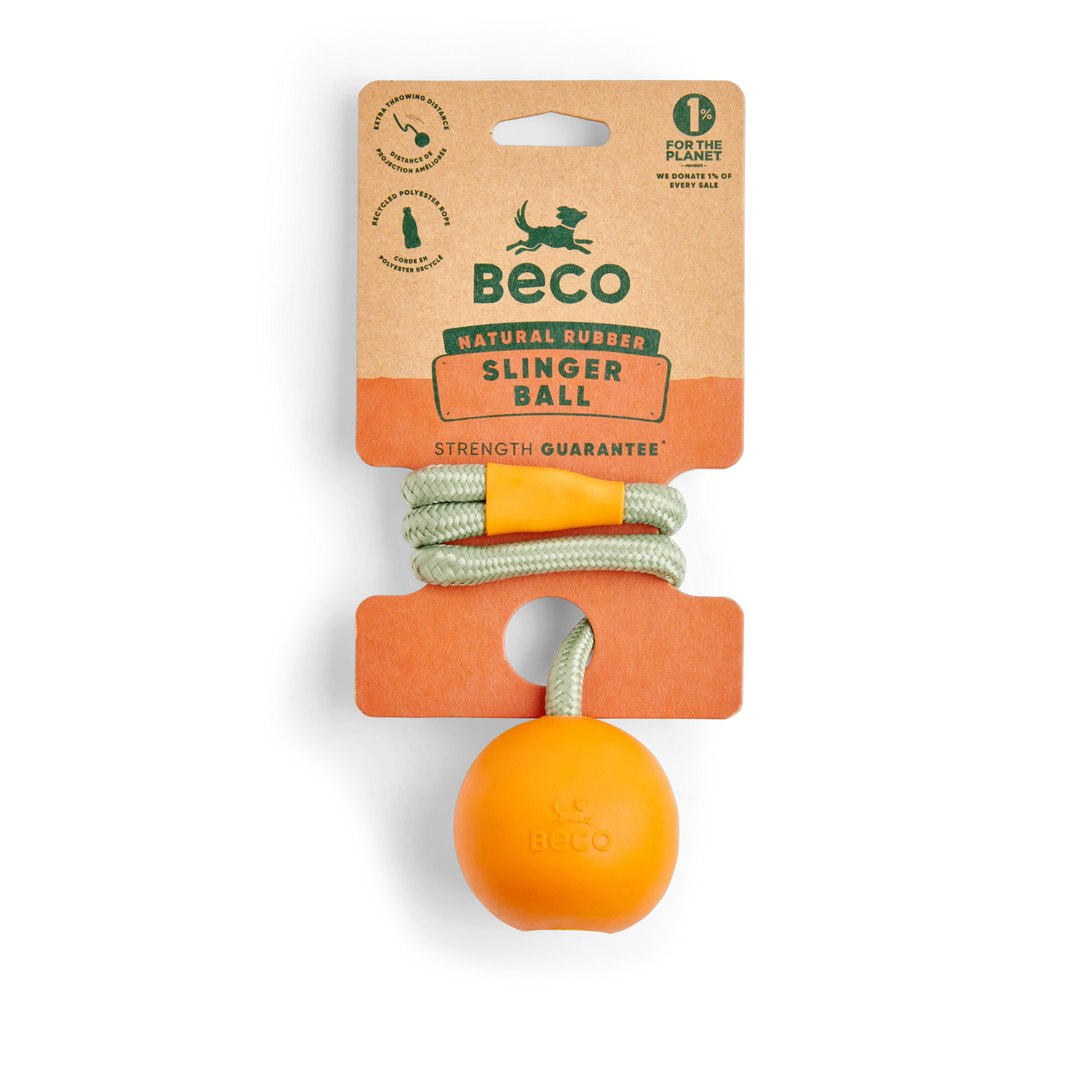 Beco Slinger Ball - Orange
