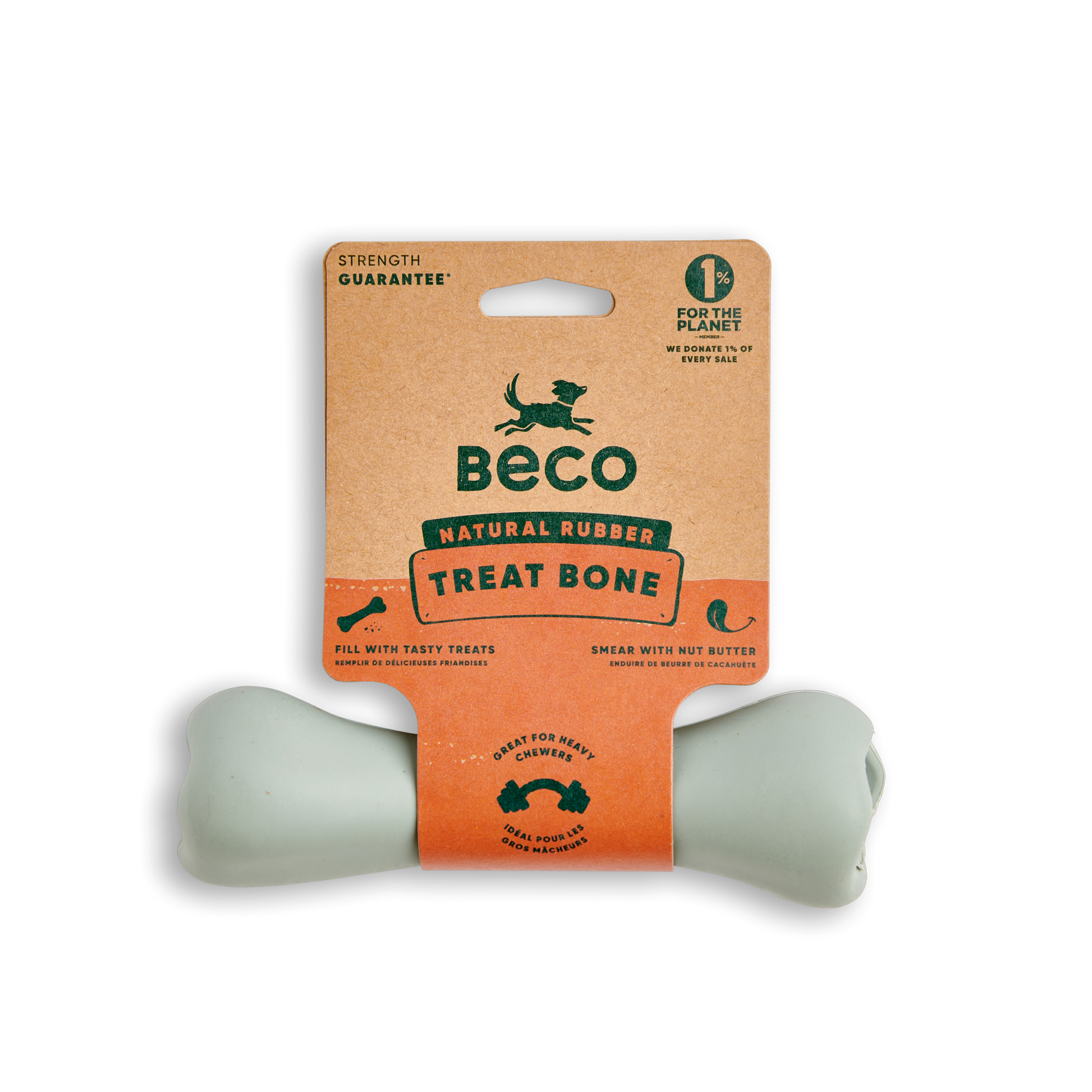 Beco Treat Bone - Green