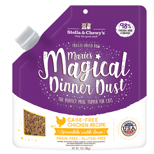 Stella & Chewy's Cat Marie's Magical Dinner Dust - Cage-Free Chicken Recipe 7oz