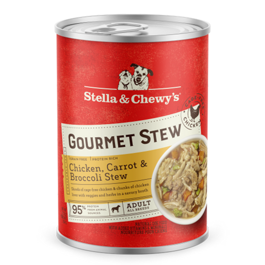 Stella & Chewy's Dog Gourmet Stew Chicken, Carrot & Broccoli Stew 12.5oz