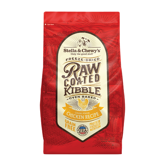 Stella & Chewy's Dog Raw Coated Kibble - Adult Chicken 3.5lb
