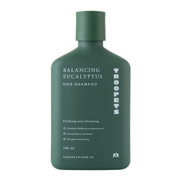 Troopets Essential Oil Dog Shampoo (Balancing Eucalyptus)