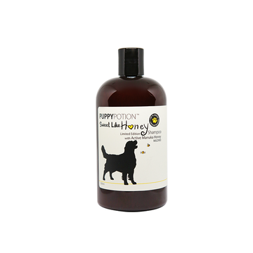 Puppy Potion Sweet Like Honey Shampoo 500ml - Oatmeal, Manuka Honey, Lavendar