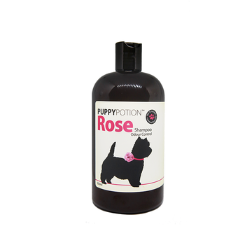Puppy Potion Rose Shampoo 500ml - Oatmeal, Rose, Geranium